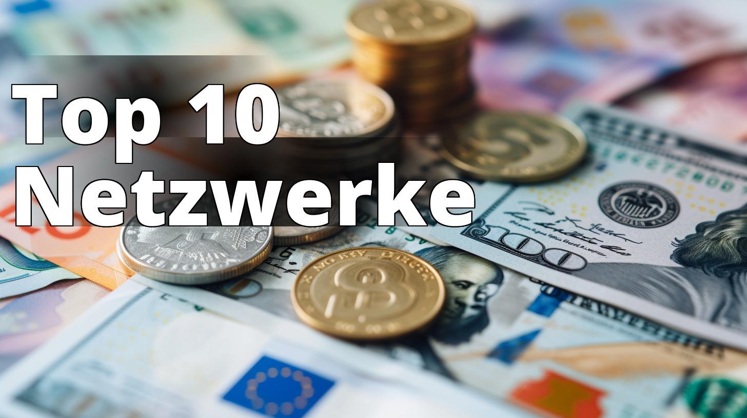 Das Bild sollte das Logo oder eine Collage der Logos der 10 besten Affiliate-Netzwerke in Deutschlan